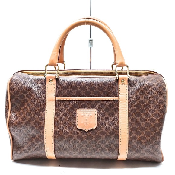 Celine Handbags - CELINE Hand Bag  Brown PVC